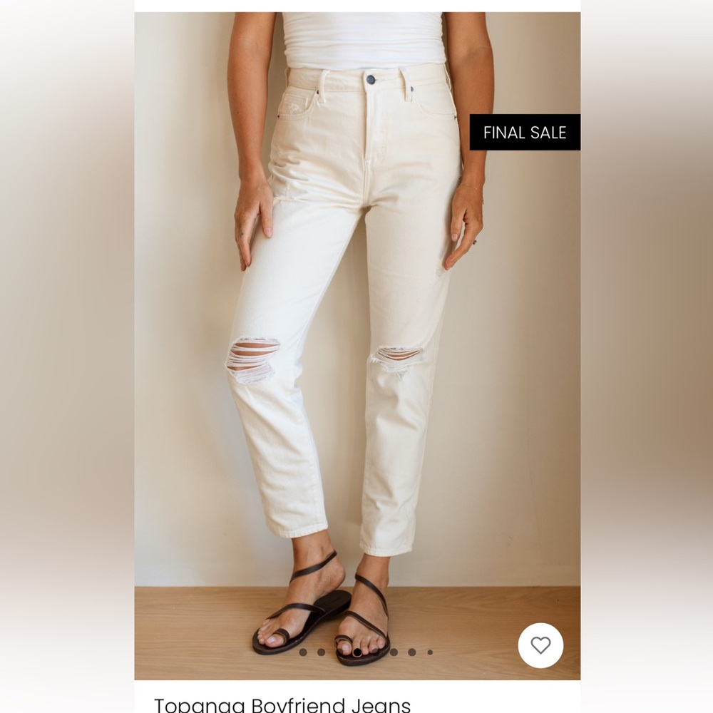 Carly Jean Los Angeles Topanga Boyfriend Jeans Size 7